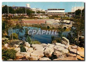 Modern Postcard Lorient Morbihan Convention Center and Gardens