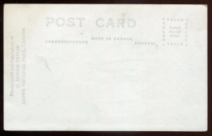 h3431 - JASPER PARK Alberta 1920s Train Station. Real Photo Postcard by Taylor