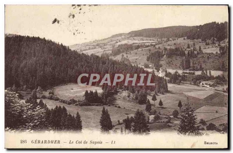 Old Postcard Gerardmer Col de Sapois