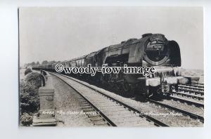 ry1310 - British Railways Engine - no 46256 Sir William A Stanier FRS - postcard