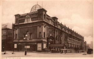 Vintage Postcard 1910's Exhibition Building Madame Tussauds England UK