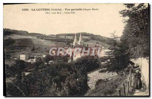 Old Postcard Louvesc Ardeche Partial view Aspect North Cure air