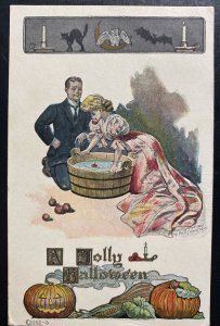 1908 Kansas City KA Usa Picture Postcard Cover A Jolly Halloween