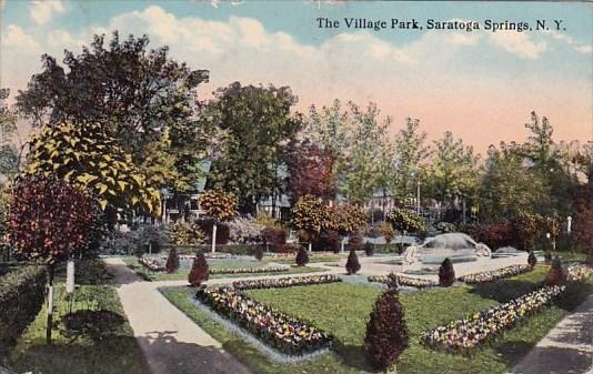 New York Saratoga Springs The Village Park