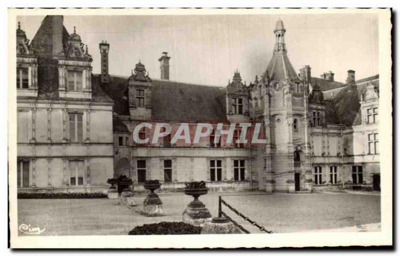 Postcard Old Saint Aignan Le Chateau Renaissance Style