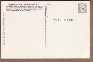 NC GREENFIELD PARK FLOWERS AND LAKE