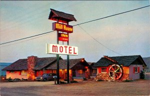 Carson City, NV Nevada  MILL HOUSE INN  Roadside Motel VINTAGE Chrome Postcard