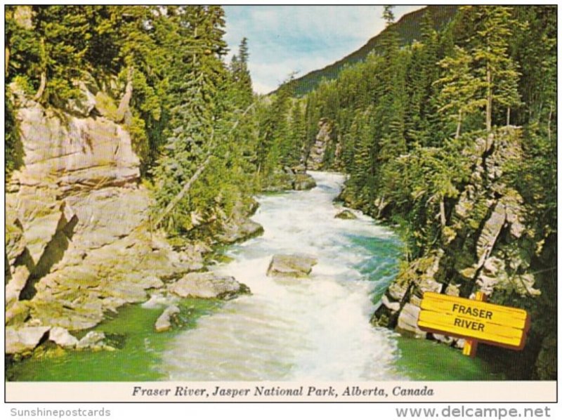 Canada Alberta Fraser River Jasper National Park