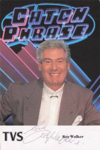 Roy Walker Catchphrase ITV Quiz Show Hand Signed Photo