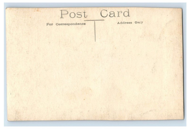 C1910 RPPC S.S. Edison Steamship Deckview Postcard F112E