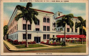 Florida Miami Beach Wellington Hotel 1945