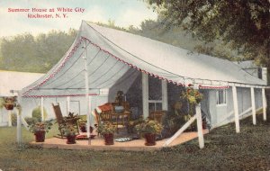 Summer house at White City, Rochester, New York, 1910 Postcard