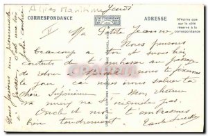 Old Postcard Picking jasmine Cote d & # 39Azur