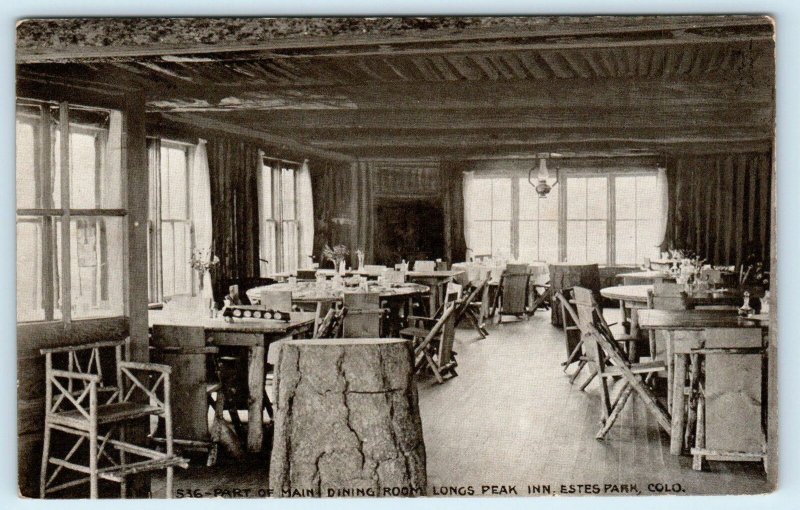 ESTES PARK, Colorado CO  Dining Room LONGS PEAK INN Enos A.Mills  Postcard