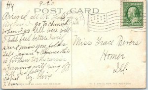 JACKSONVILLE, Illinois IL   State Street PRESBYTERIAN CHURCH  1911   Postcard