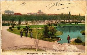CPA MONTPELLIER - Jardin de l'Esplanade (510861)