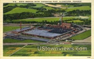 North American Rayon Corp Plant - Elizabethton, Tennessee TN  