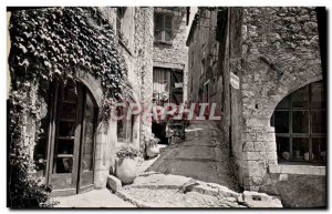 Modern Postcard Saint Paul de Vence Montee s & # 39eglise