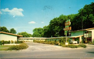 Florida Tampa The Oaks Motel 1962