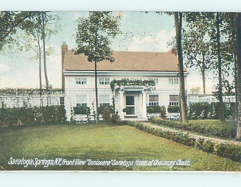 Pre-1907 BUILDING Saratoga Springs New York NY A0301