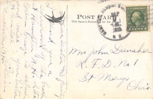 Hampton Beach New Hampshire 1912 Postcard Bathing Scene Beach Ocean