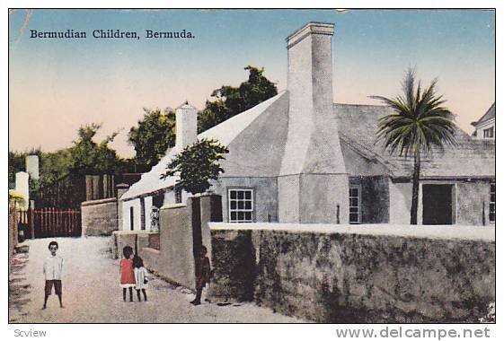 Bermudian Children, Bermuda, PU-00-10s