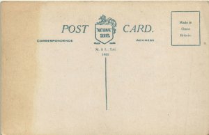 PC HUMOR, THE ENGLISH TOURIST AND THE WELSH BARD, Vintage Postcard (B40705)
