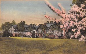 Greensboro North Carolina Sedgefield Inn Hand Colored Vintage Postcard AA8905