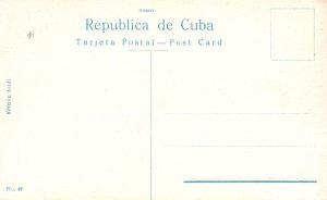 Vintage Postcard Monumento At Gral Maceo General Maceo Statue Havana Cuba