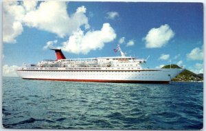 Postcard - M.V. Cunard Princess