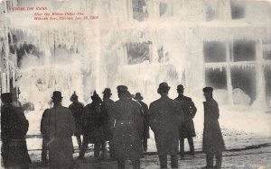 J66/ Chicago Illinois Postcard c1910 Wabash Avenue Fire Disaster 348