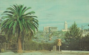 USA Los Angeles California Civic Center Chrome Postcard 02.96