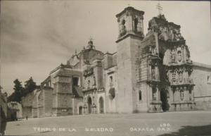 OAXACA MEXICO Temple de la Soledad Old Photo RPPC