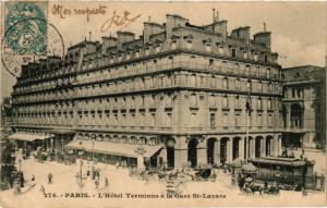 CPA AK PARIS 8e - L'Hotel Terminus a la Gare St-Lazare (362779)