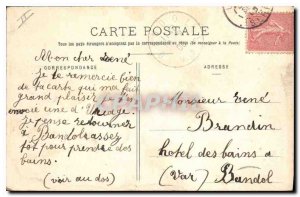 Postcard Old Chateau Uriage