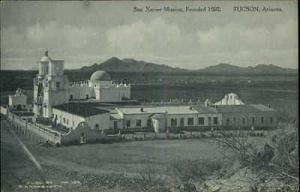 Tucson AZ San Xavier Mission Rasmessen #154 - c1910 