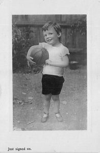 Boy with Ball Toy Doll 1909 