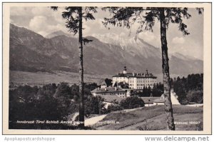 Austria Innsbruck Schloss Amrass 1942 Real Photo