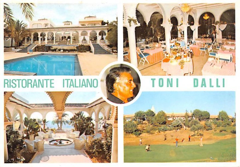 Ristorante italiano Toni Dalli Malaga Spain Unused 