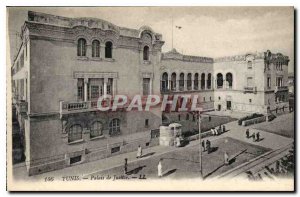 Old Postcard TUNIS Courthouse