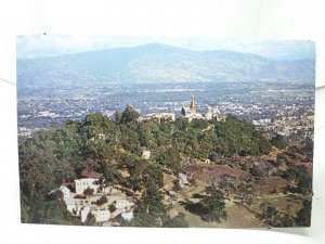 Swayambhunath & Kathmandu Nepal India Vintage Postcard