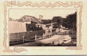 Indonesia Fort Vredeburg Jogjakarta Yogyakarta Vintage Postcard C077
