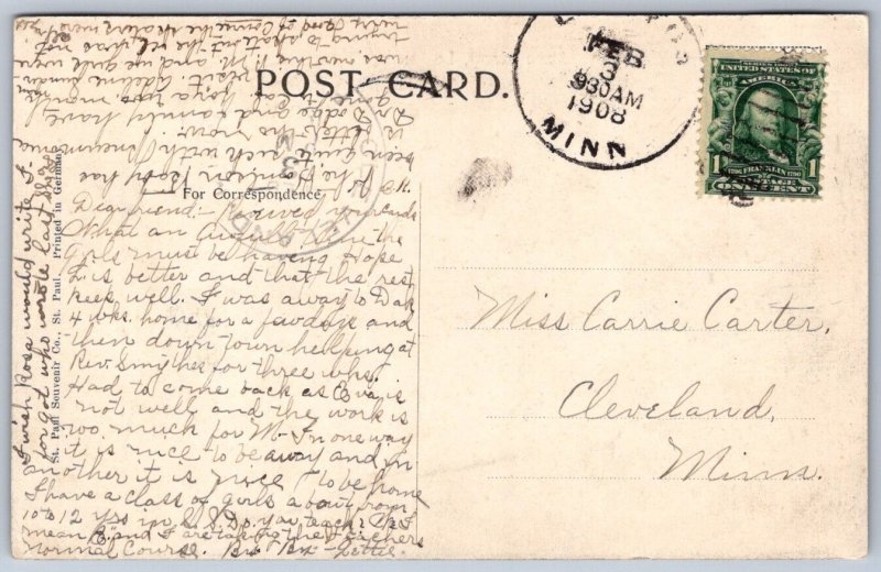 K49/ Le Sueur Minnesota Postcard c1910 Main Street Stores 463