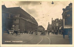 Netherlands Utrecht Postkantoor Street View RPPC  06.07