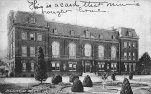 WASHINGTON DC DISTRICT COLUMBIA~AGRICULTURAL BUILDING~1908 ANTIQUE POSTCARD