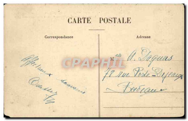 Morbadon by Lussac Libourne Old Postcard Chateau Manoir Monbadon strengthens ...