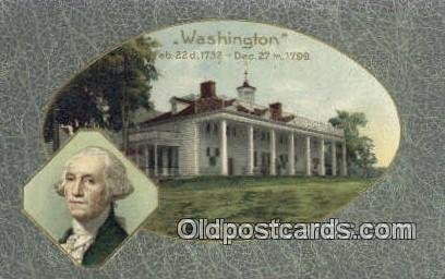 George Washington, 1st President USA Political Unused close to perfect