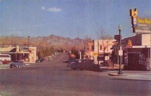 Postcard Businesses on Arizona Street in Boulder City, Nevada~131047