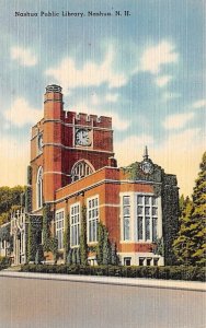 Nashua Public Library Nashua NH USA Postcard