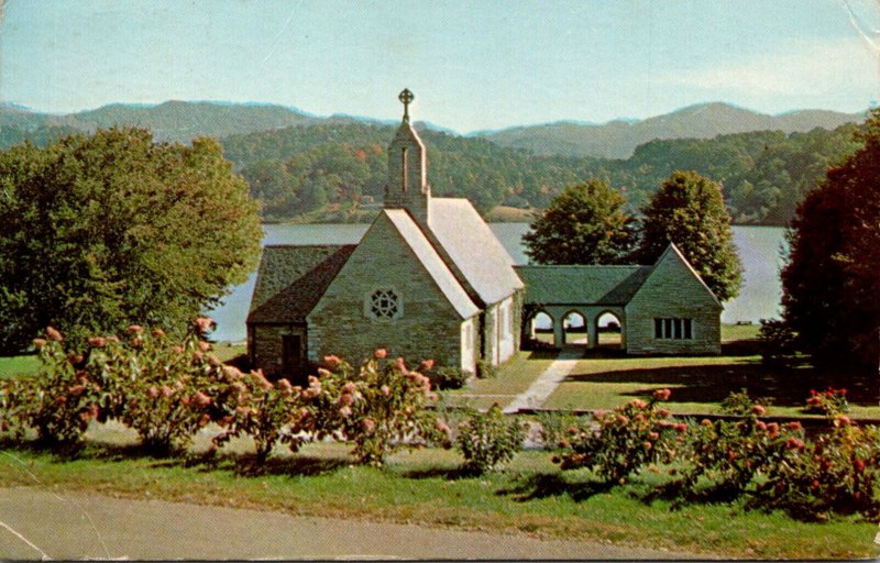 North Carolina Lake Junaluske The Chapel 1969